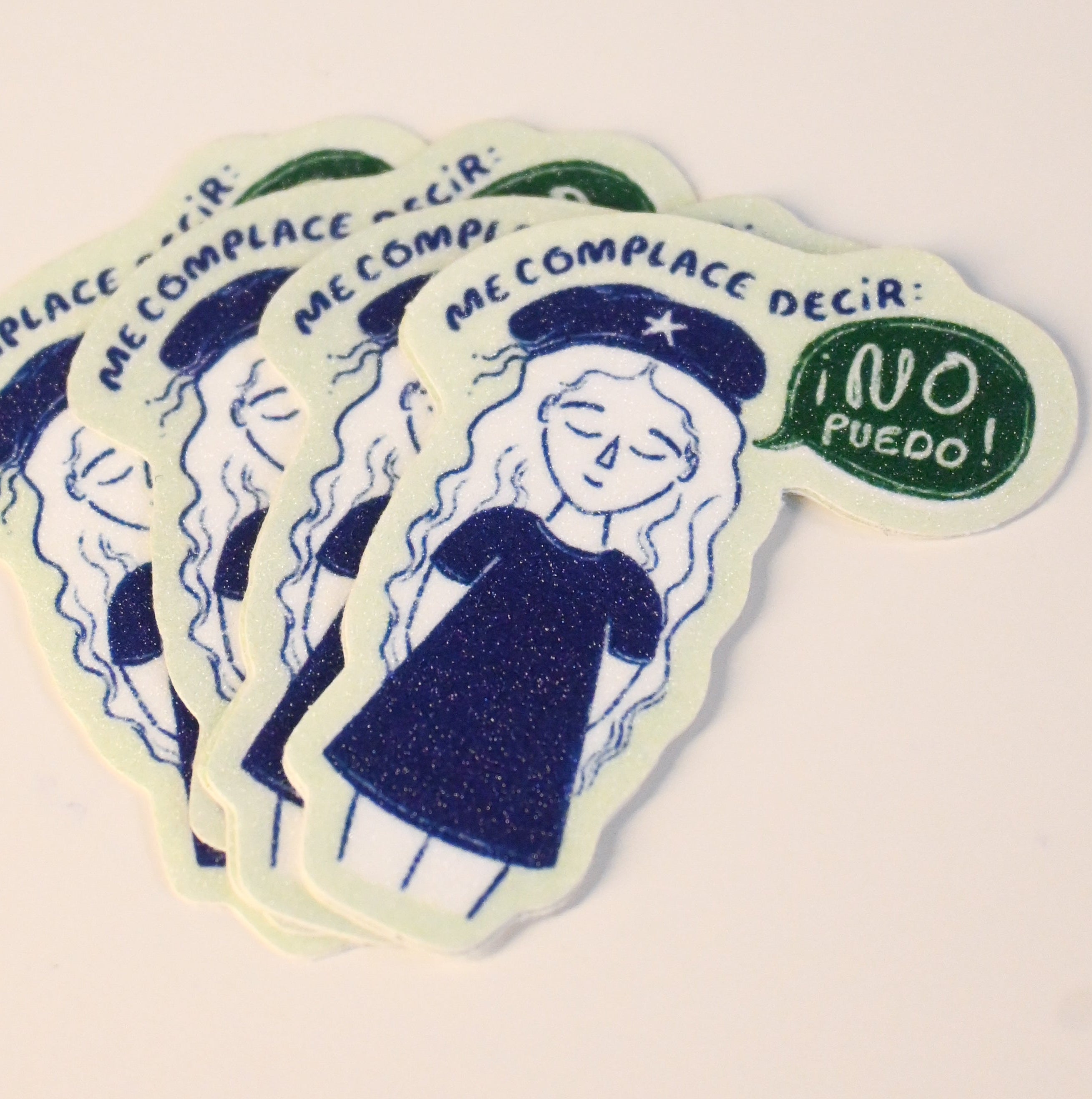 Sticker: Me complace decir: NO PUEDO