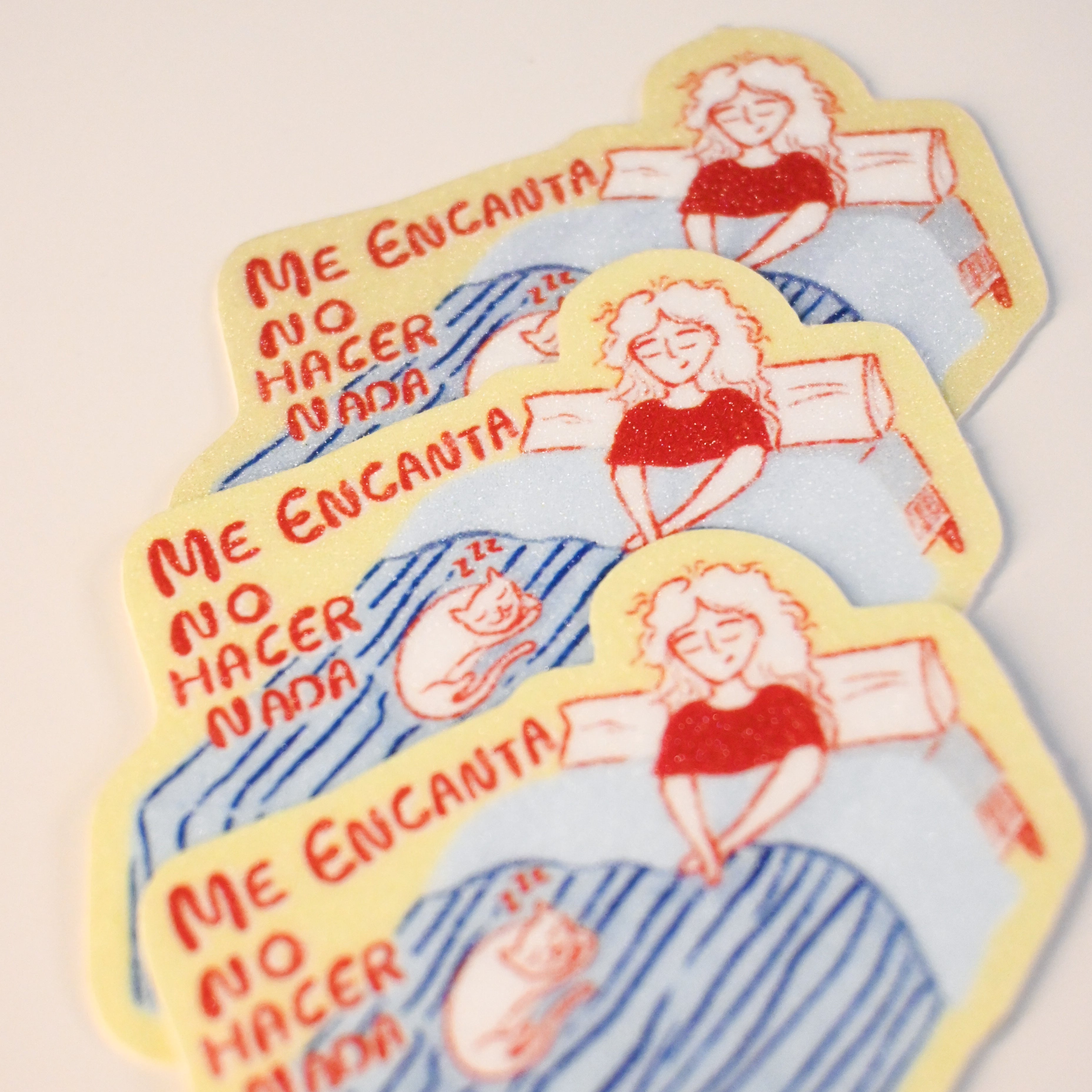 Sticker: Me encanta no hacer nada