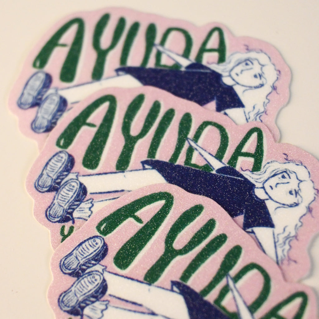 Sticker: Ayuda, ya me sobre estimule