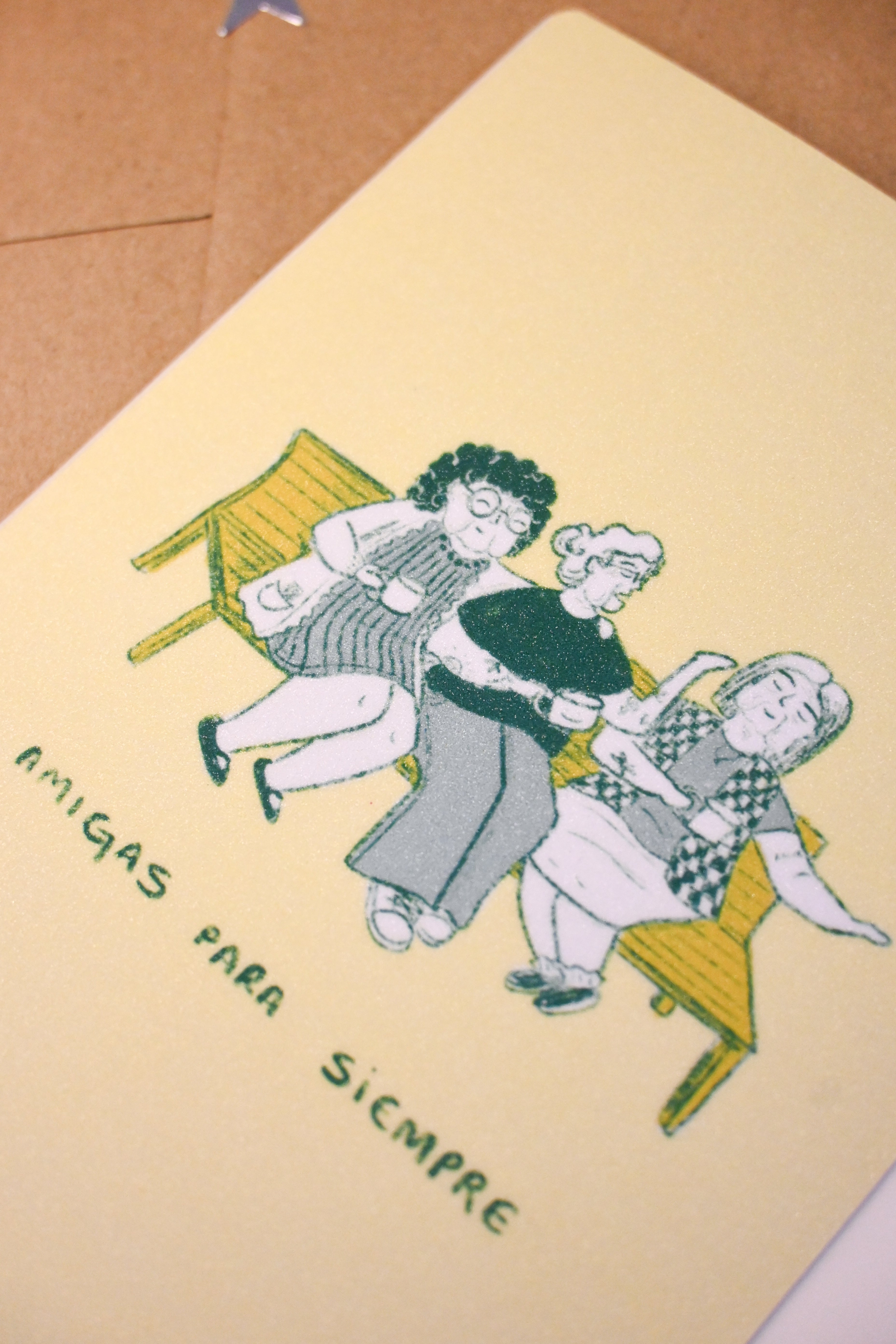 Postal: Amigas para siempre