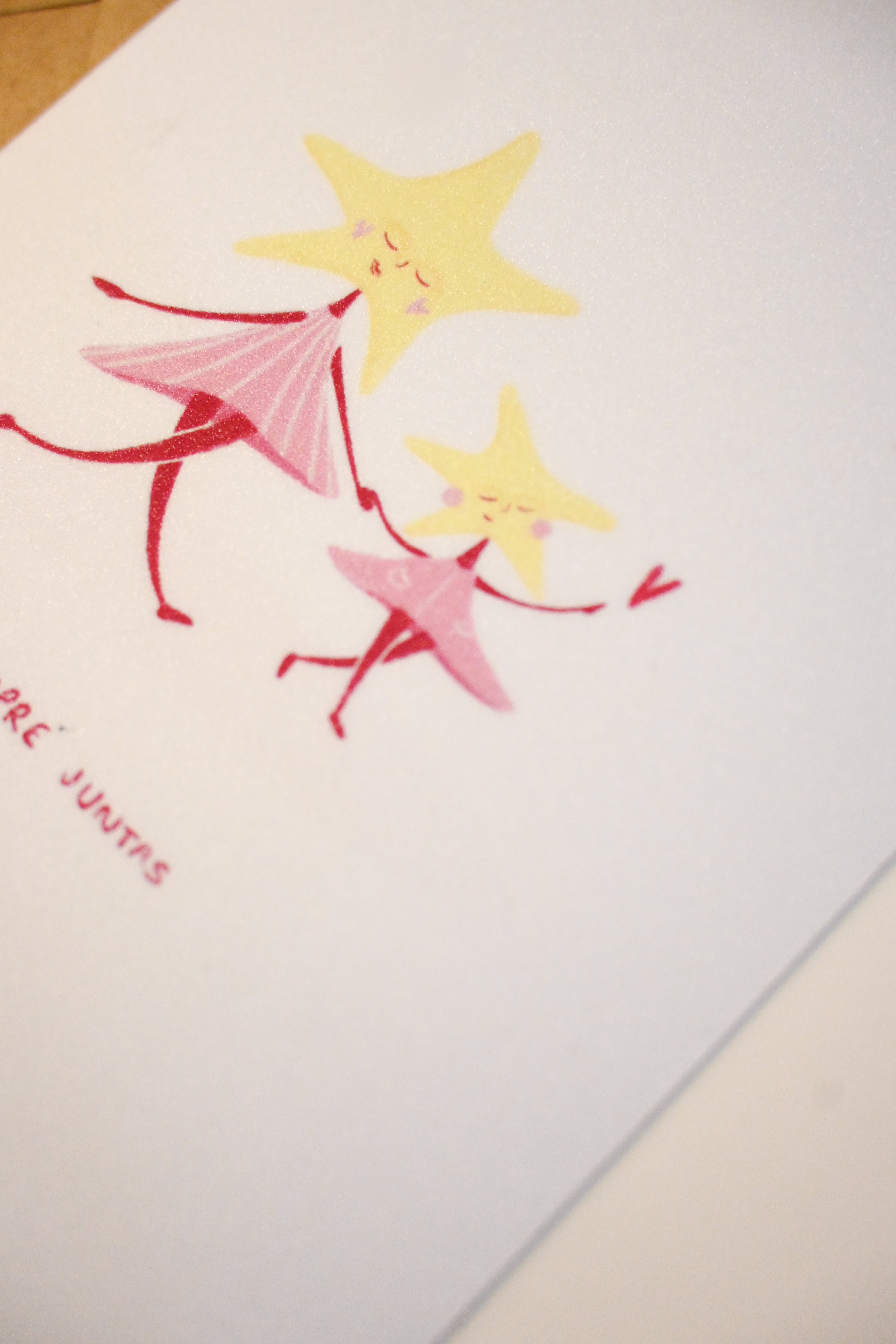 Postal: Mama estrella