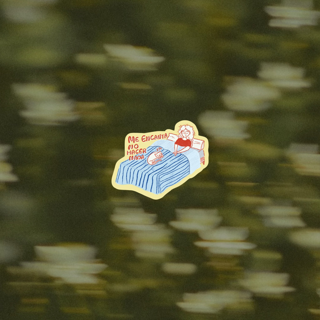 Sticker: Me encanta no hacer nada