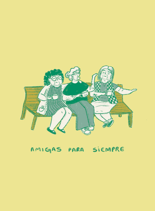 Postal: Amigas para siempre