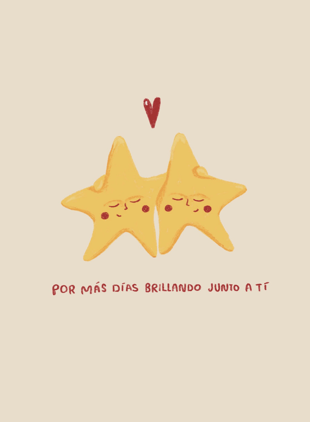 Postal: Brillar juntos