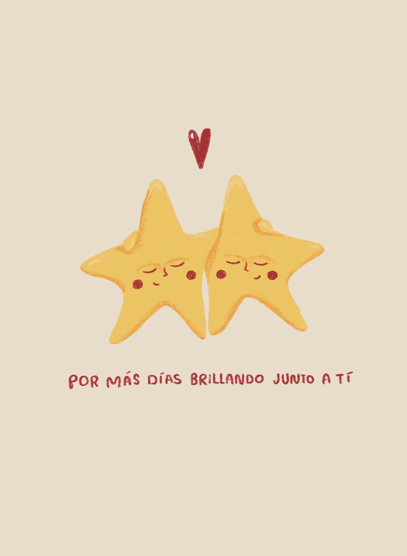 Postal: Brillar juntos