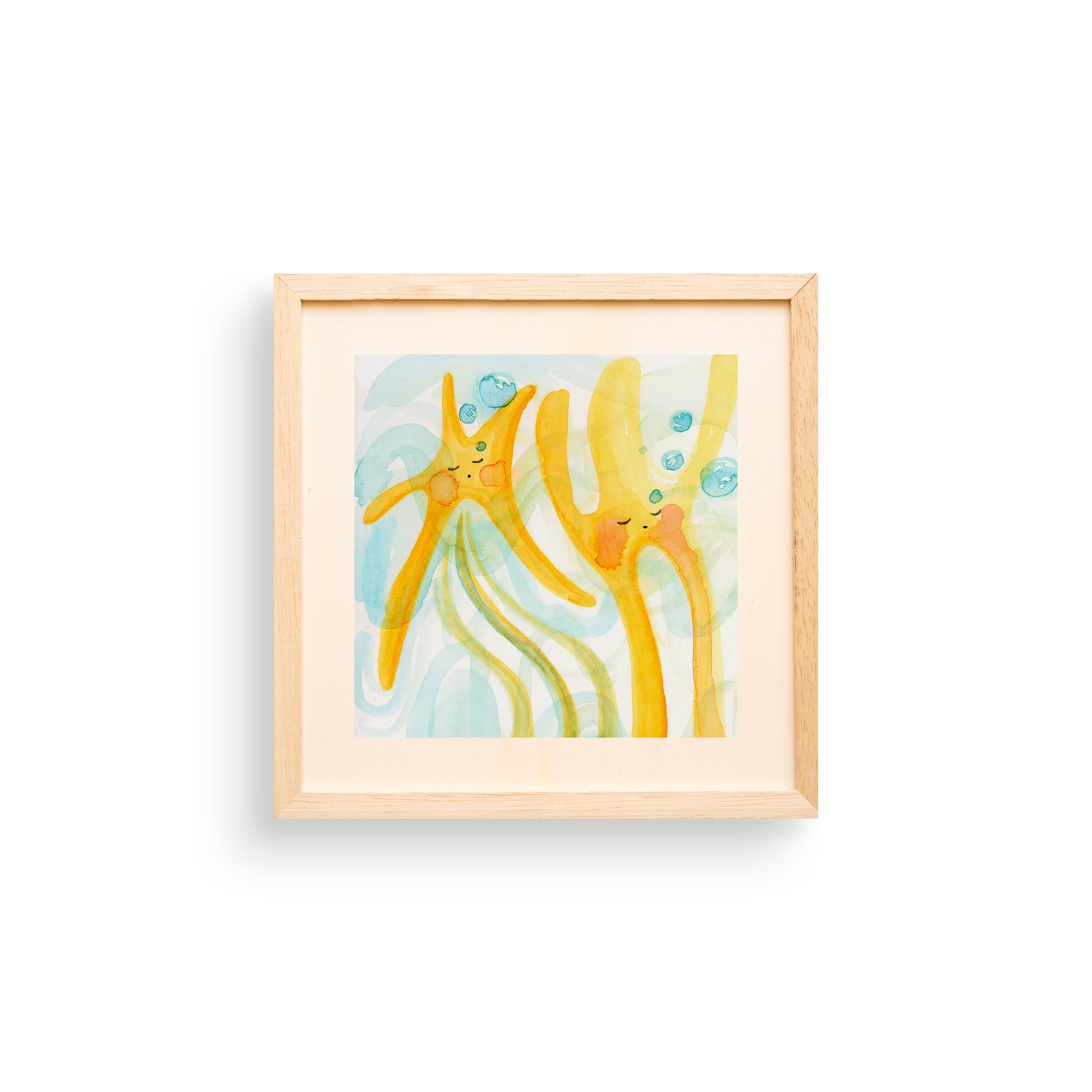 Print Fine Art: La luna jugando